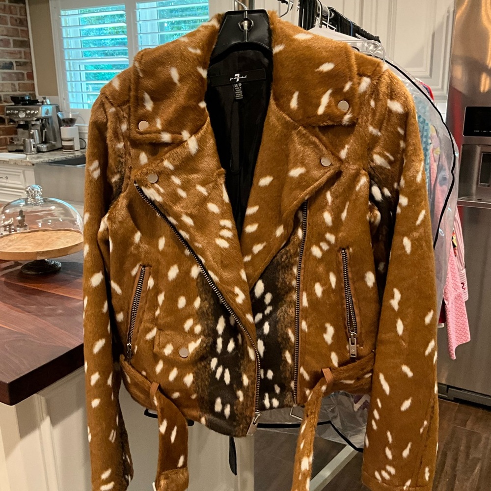 7 For All Mankind Faux Fur